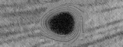 Drawing of Global Aether and deformation of the mass by kinetic energy.